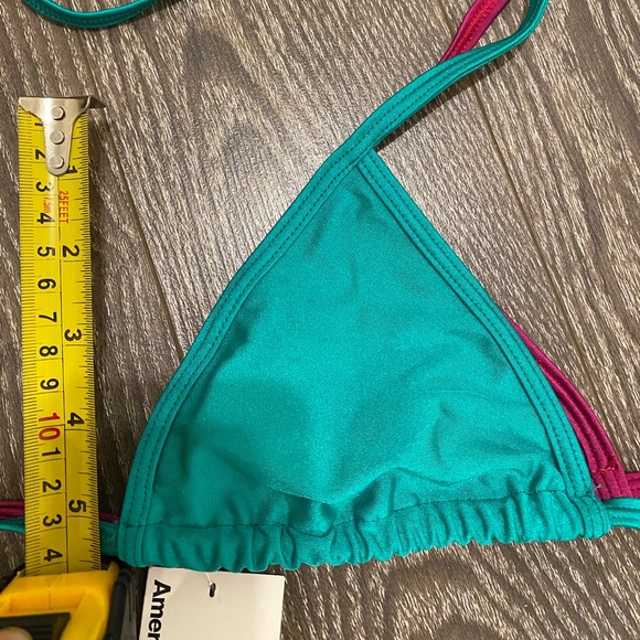 NWT American apparel tricot triangle bikini top - Picture 8 of 8
